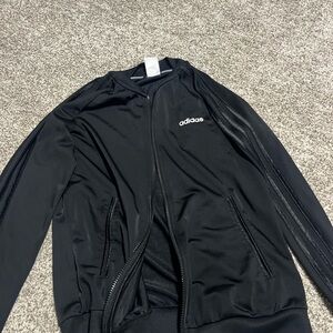 Adidas Black Zip-Up Jacket